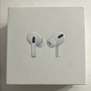 White Wireless Earbuds box